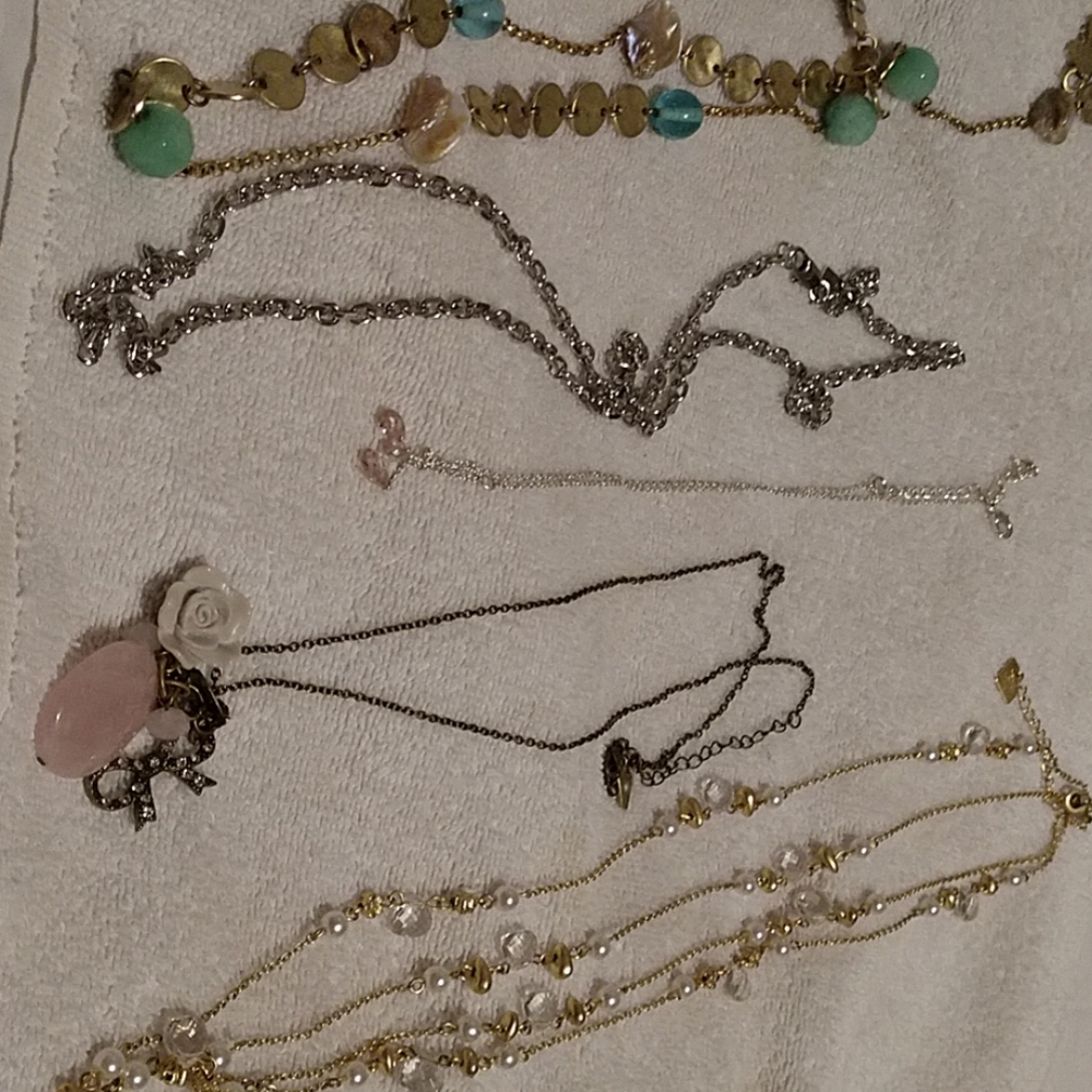 Necklaces galore